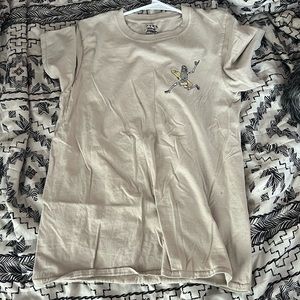 simple t-shirt tan color